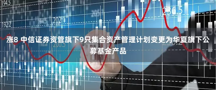 涨8 中信证券资管旗下9只集合资产管理计划变更为华夏旗下公募基金产品